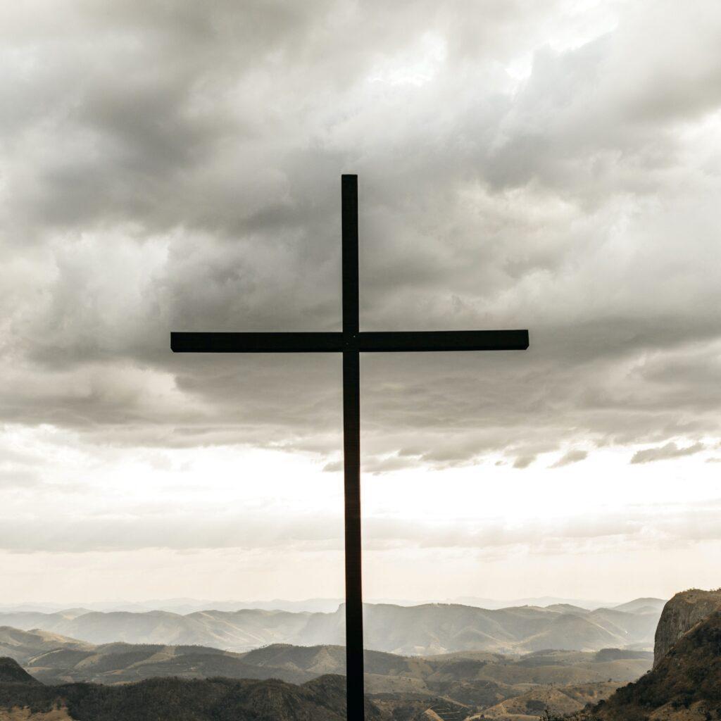 Cross on a mountain