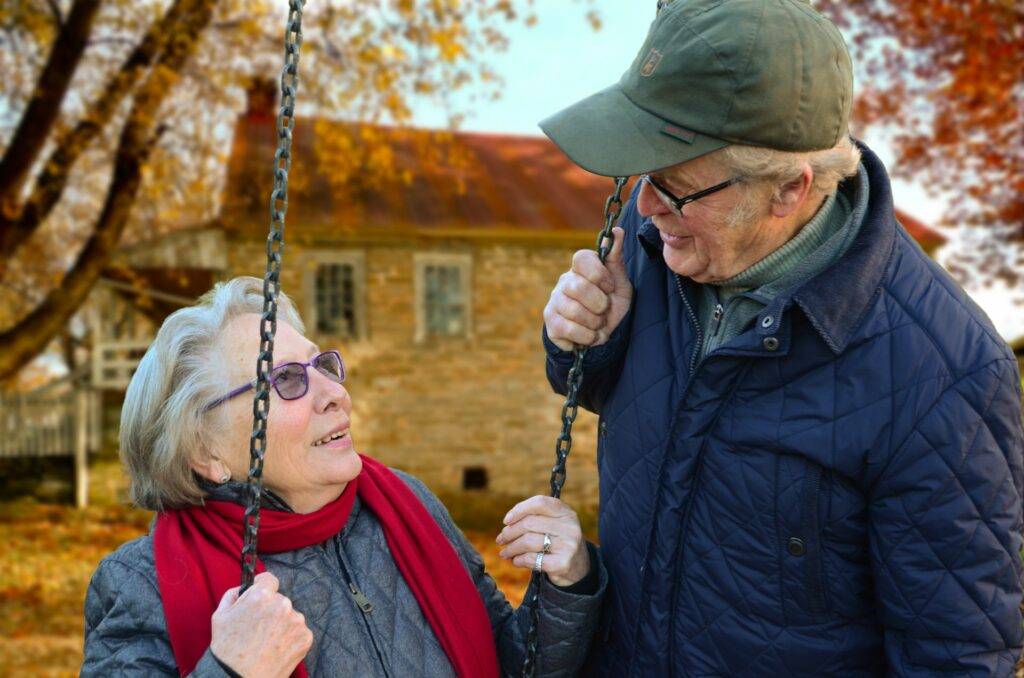 Older couple together